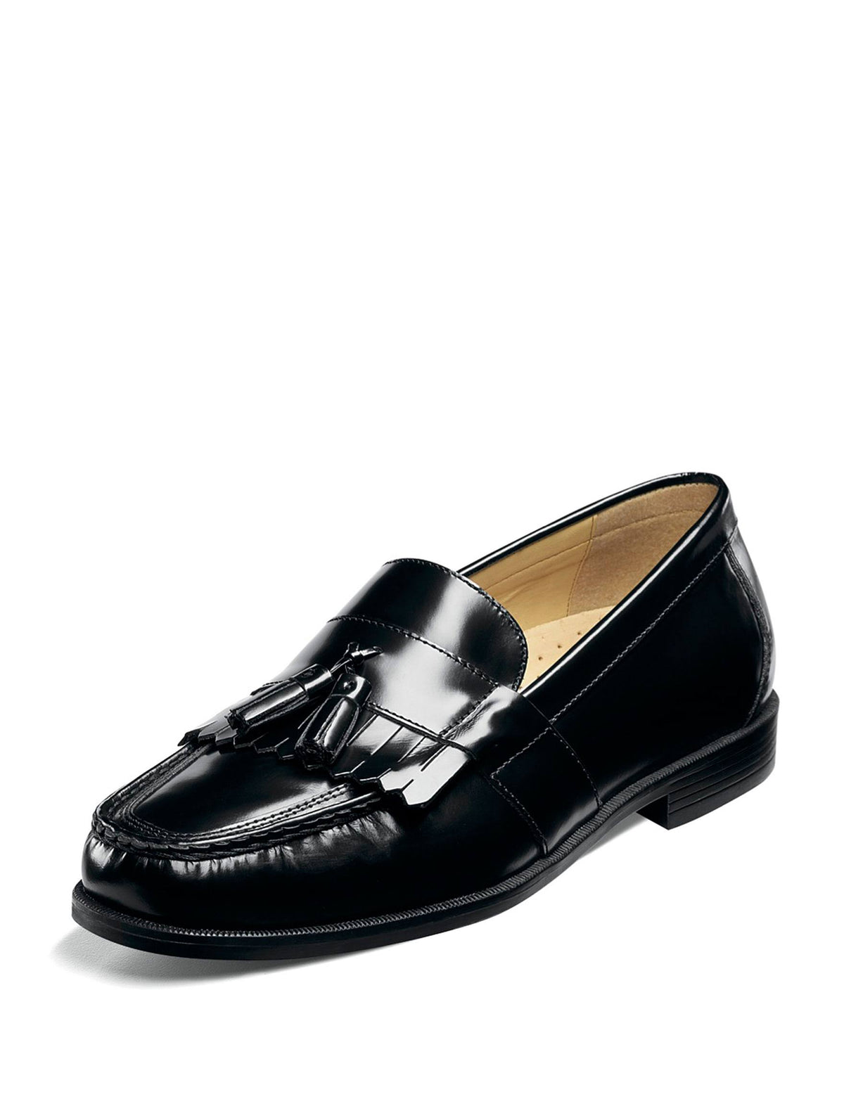 Black Slip On Loafers T86979
