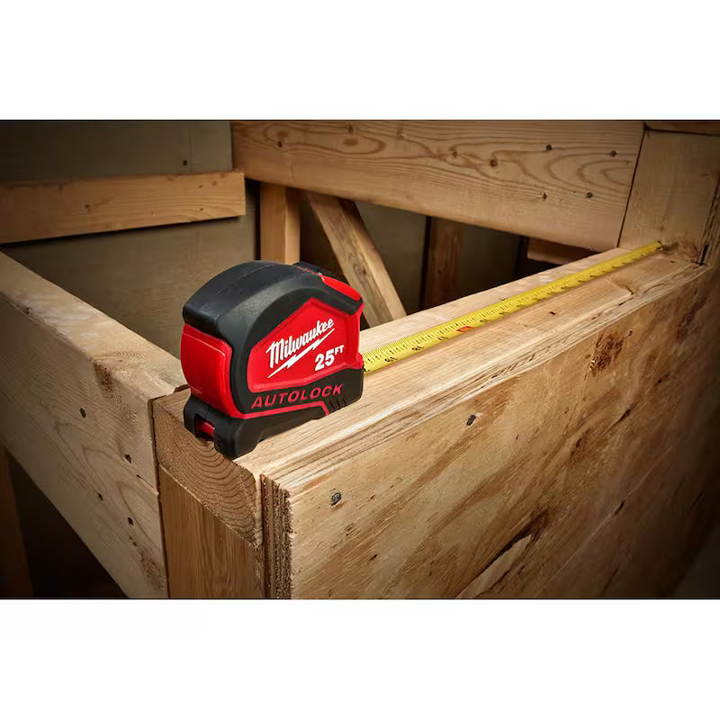 25 ft. and 16 ft. Compact Auto Lock Tape Measure G948
