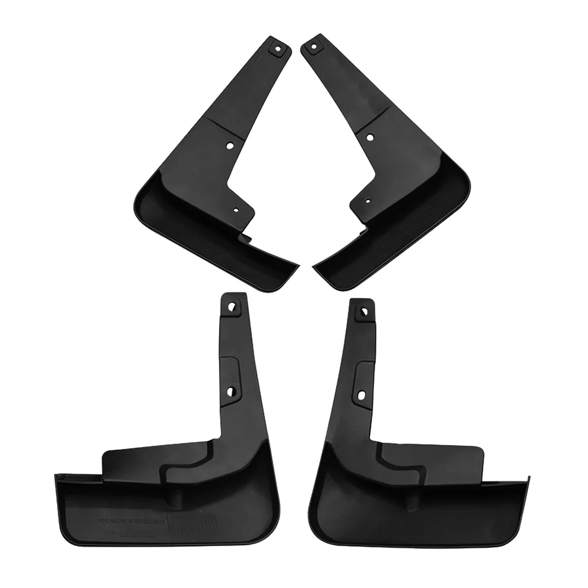 4x Front and Rear Mud Flaps Mudguard J415
