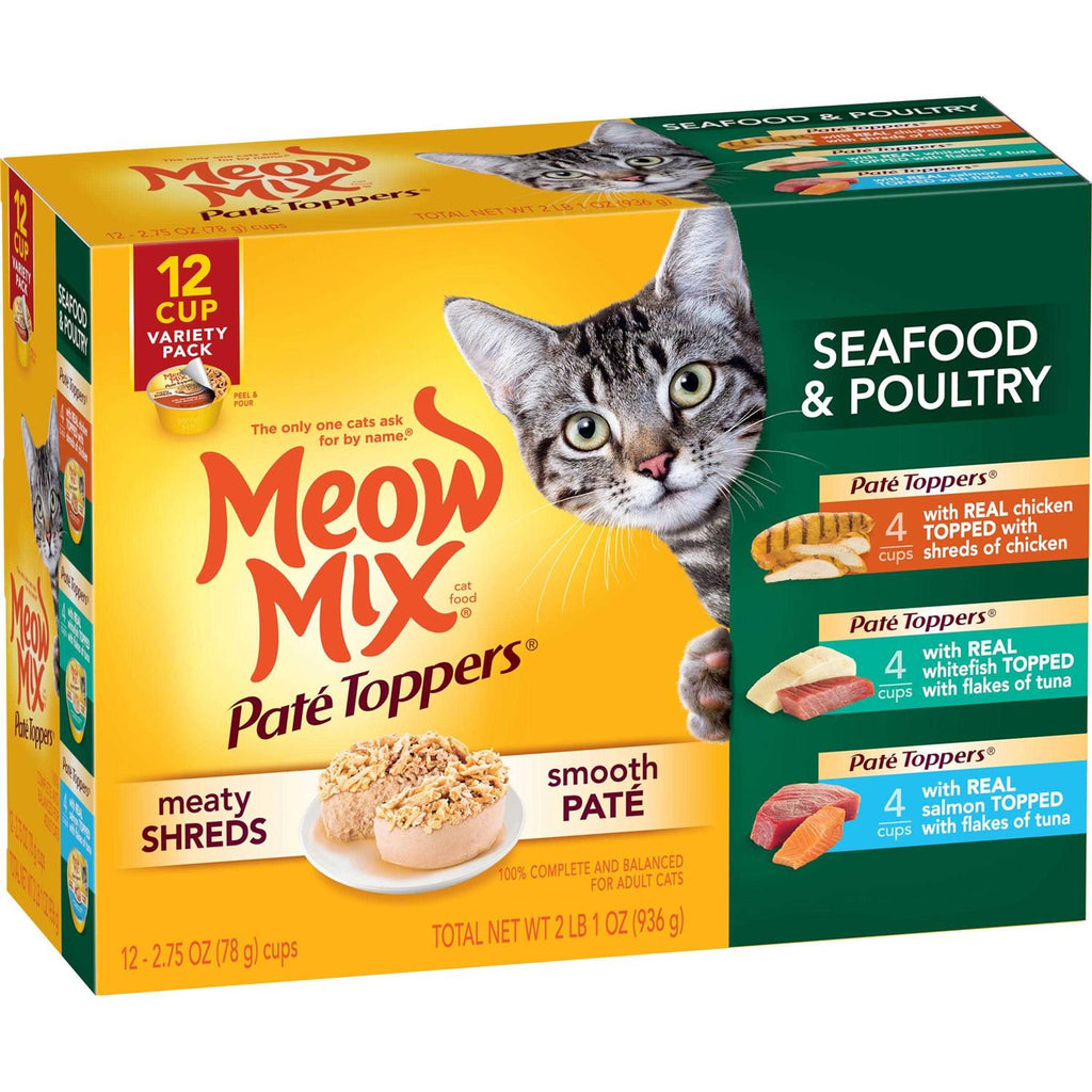 Seafood & Poultry Variety Pack Wet Cat Food A95647
