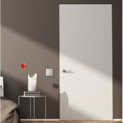 Hollow Core Flat Interior Door Slab Primed F83999
