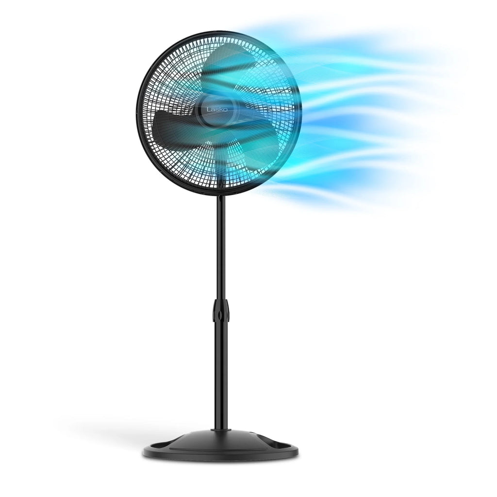 16 Oscillating Adjustable Pedestal Fan with 3-Speeds T420088