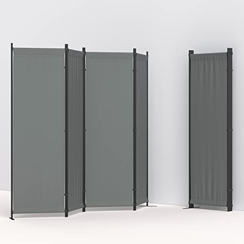 Black 4 Panel Folding Room Divider T920