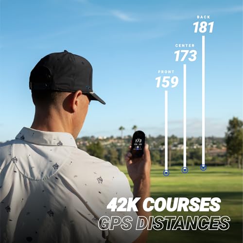 Magnetic Golf GPS Handheld with Touch Screen Display P966