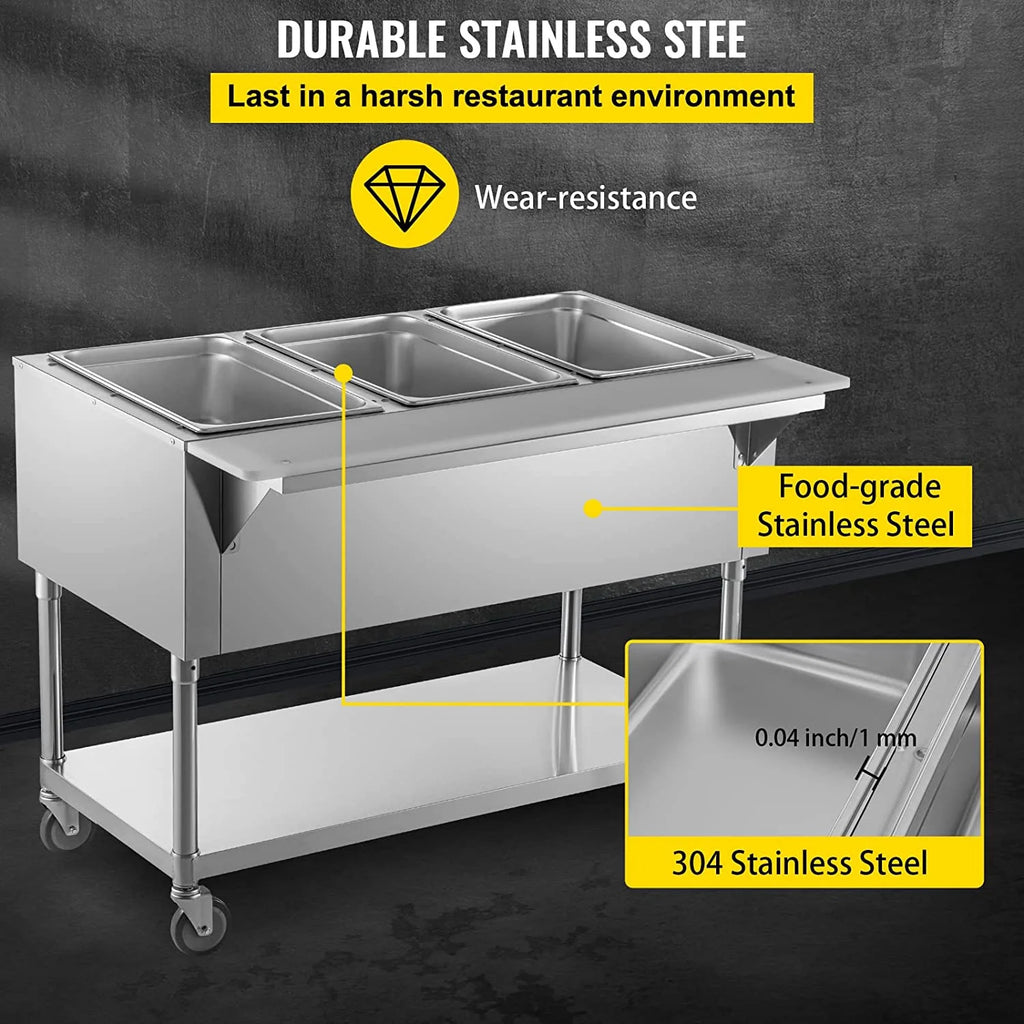 2-Pot Commercial Electric Food Warmer R24873