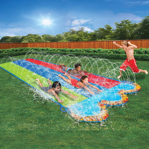 16 Ft Water Slide with 3 Bodyboards Z409
