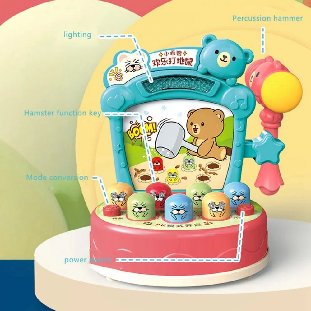 Whack A Mole Toy with 2 Soft Hammers D30753
