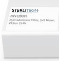 0.45 Micron Nylon Membrane Filters 293mm, 25/pk L46047