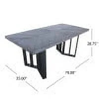 Lightweight Concrete Dining Table J4246