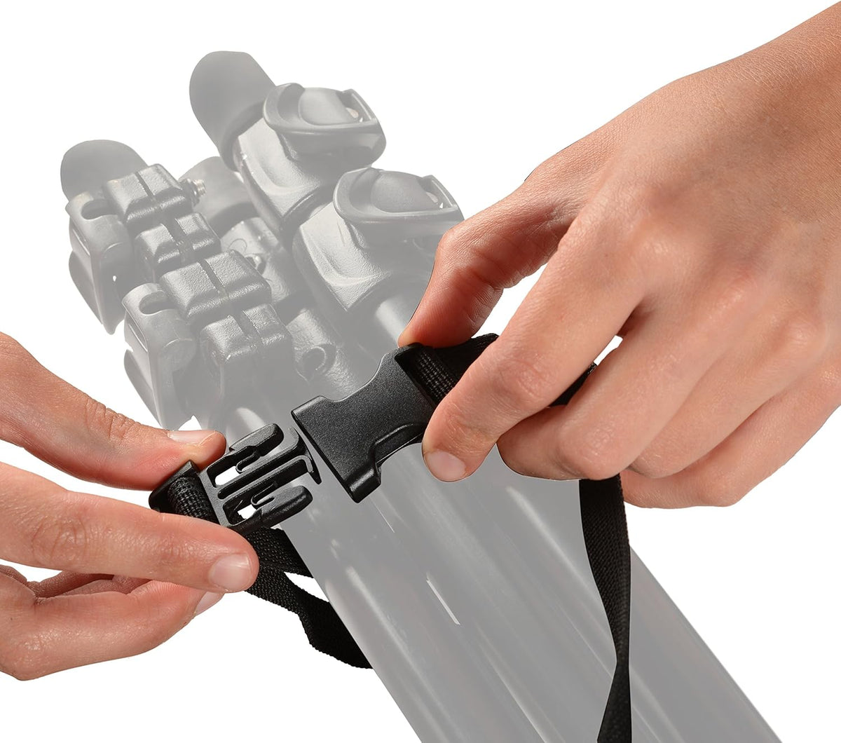 4 Section Carbon Fiber Tripod Legs with Q90 Column U5683