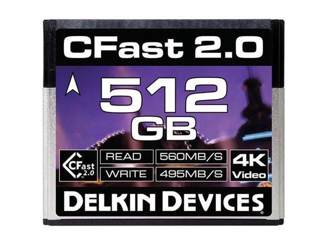 512GB CFast 2.0 Memory Card Z5258