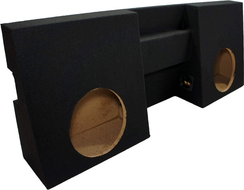 Compatible with 2005-UP Toyota Tacoma Double Cab Truck Alpine Bundle Type S S-W10D2 Dual 10 Sub Box Enclosure with Harmony HA-A800.1 Amplifier & 4GA Amp Kit B9839