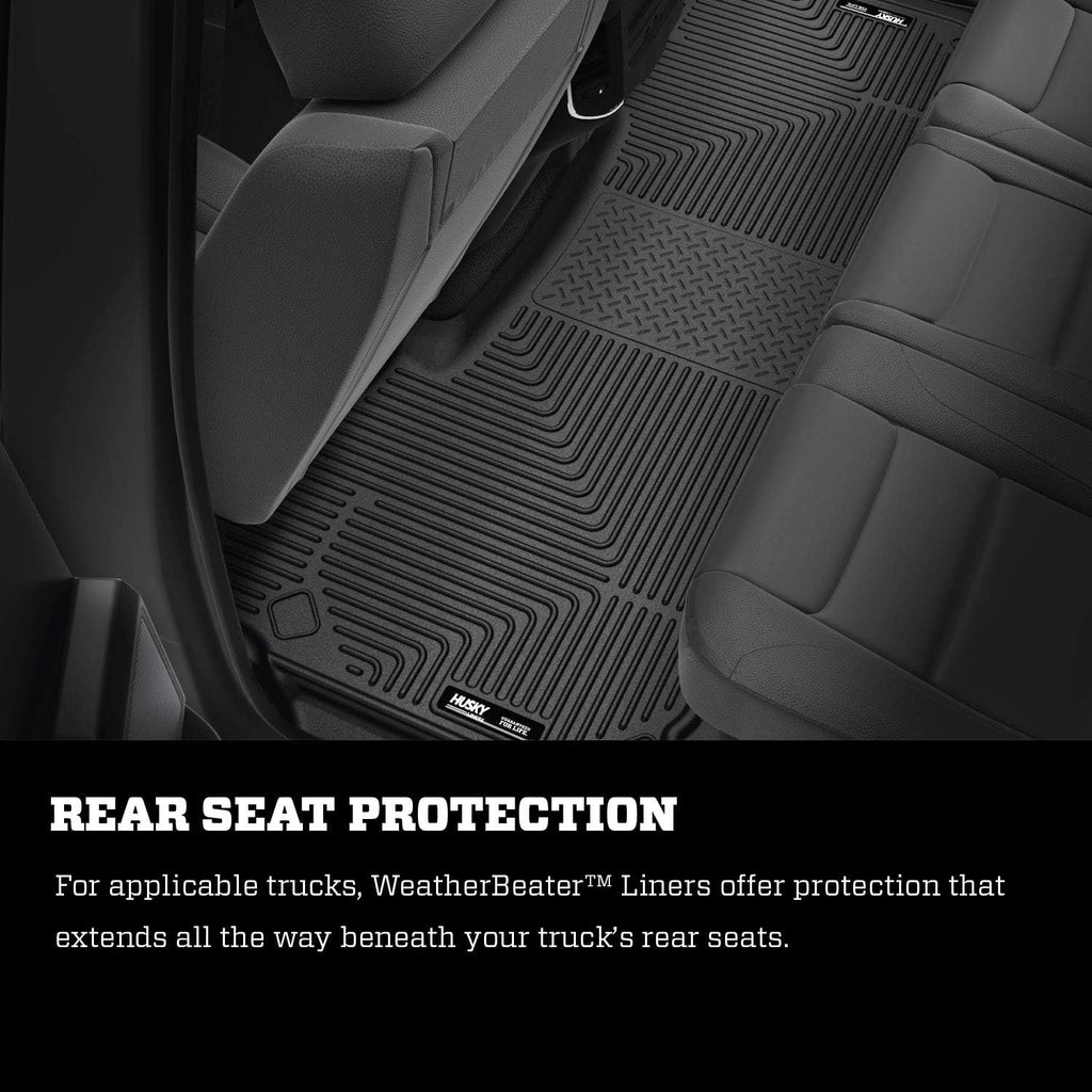 Black Front & 2nd Seat Floor Liners 3 Pcs S586915