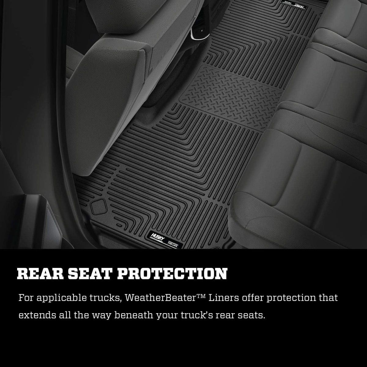 Black Front & 2nd Seat Floor Liners 3 Pcs S586915