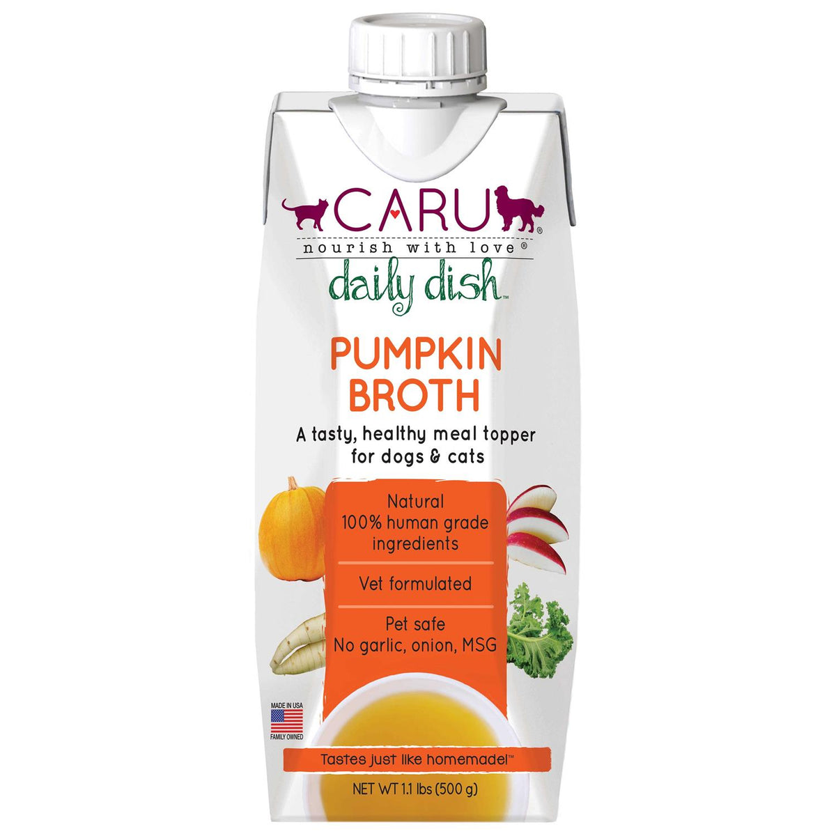 Pumpkin Broth Meal Topper for Cats & Dogs Q484123