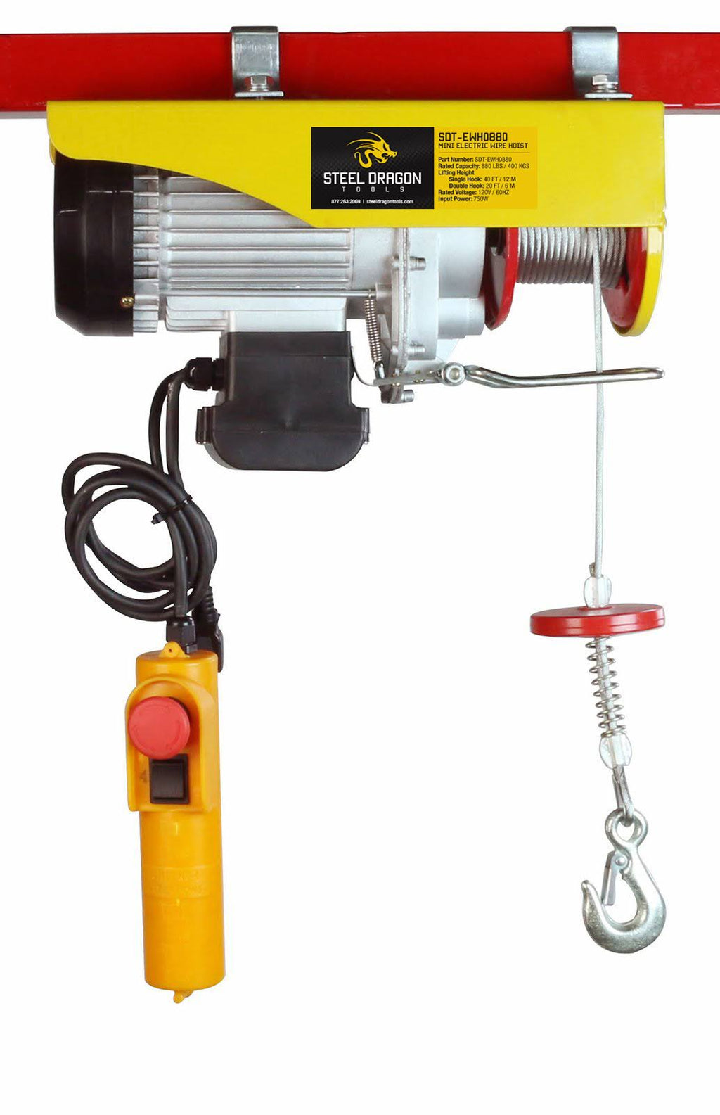 Mini Electric Cable Hoist Overhead Crane Lift S195