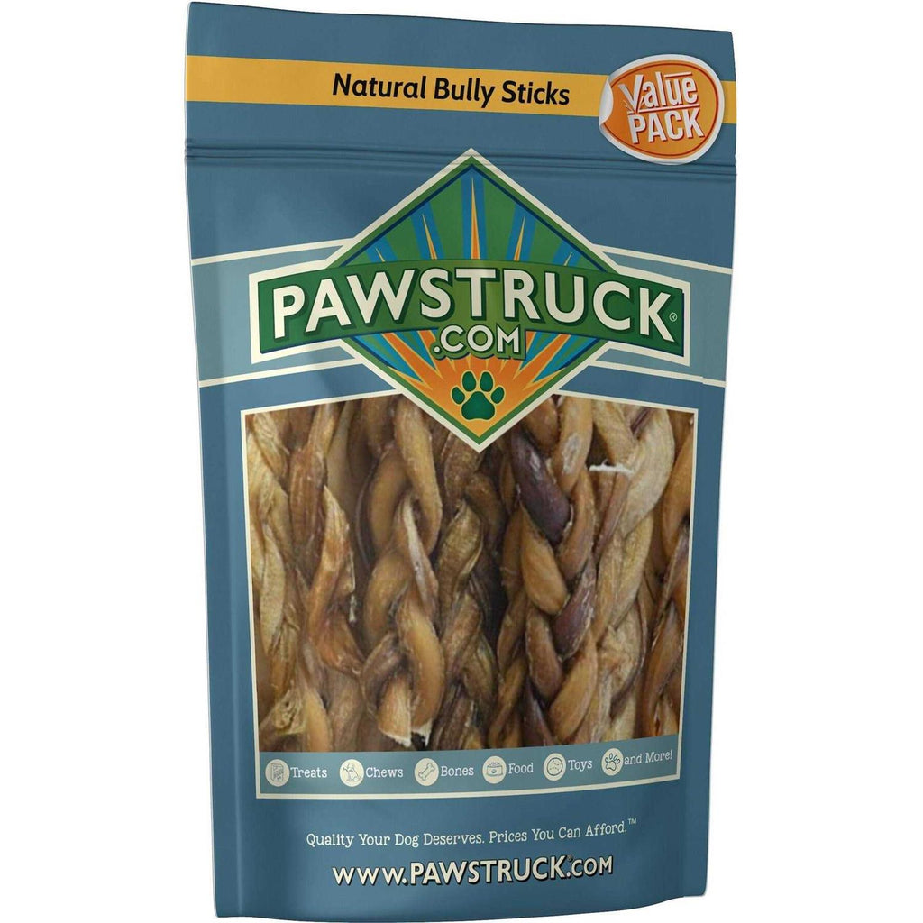 Braided Bully Sticks Dog Treats X677