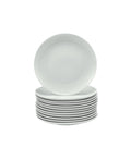 White Coupe Salad Plates, Set of 12 Q605931