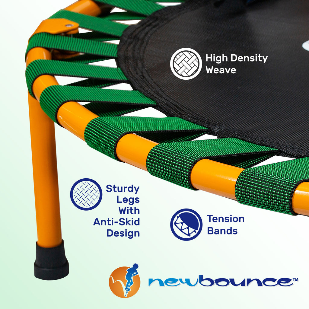 Foldable Mini Trampoline with Handlebar V165