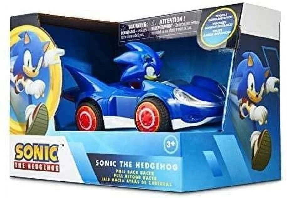 Sonic the Hedgehog Pull Back Action Racer O904